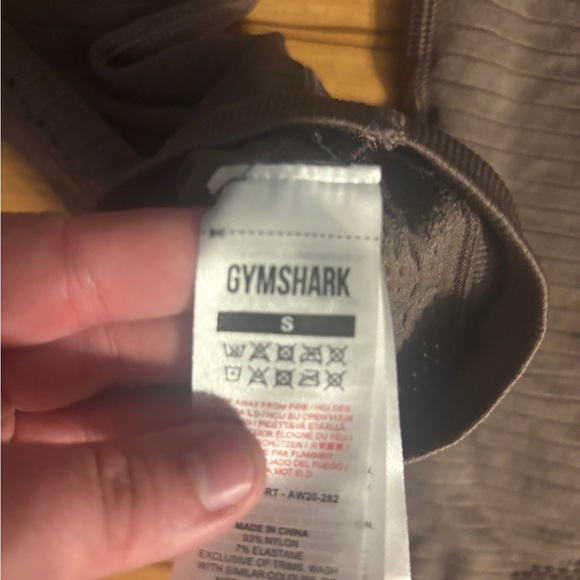 Gymshark Energy Seamless Crops Mauve Leggings - Picture 5 of 6